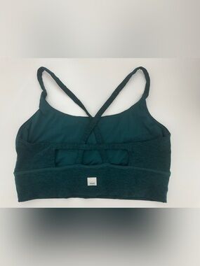 Vuori Women's Deep Teal Strappy Sports Bra | size L